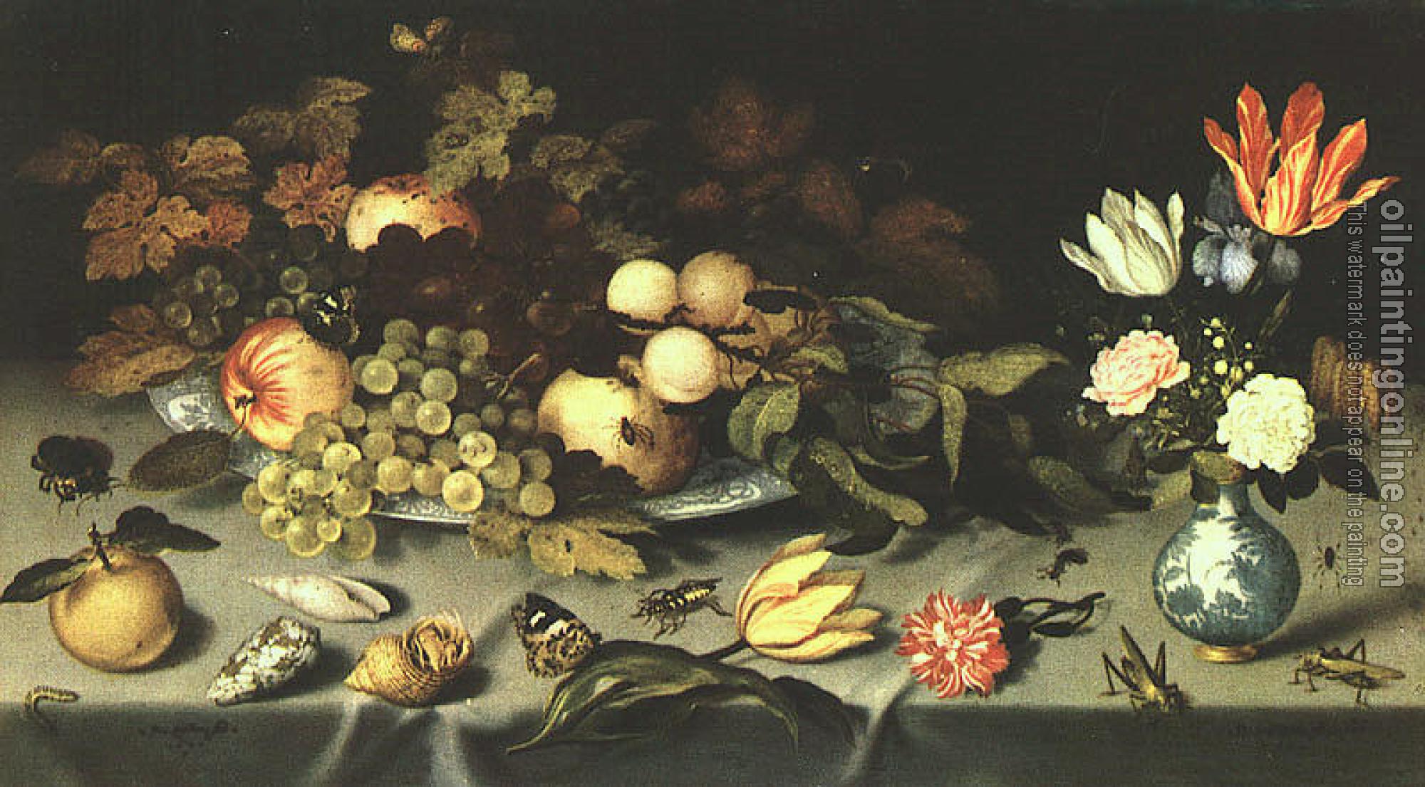 Ast, Balthasar van der - Graphic Flowers and Fruit